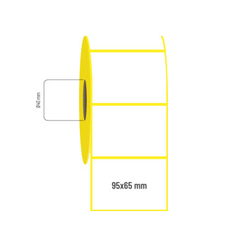 95x65 mm Lamine Termal Etiket 95x65 mm Lamine Termal Etiket