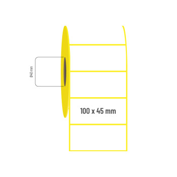 100x45 mm Lamine Termal Etiket 100x45 mm Lamine Termal Etiket