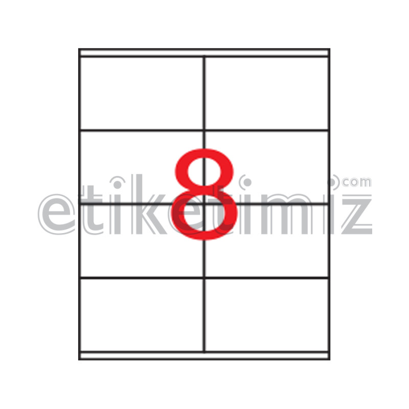 105x70 mm Şeffaf Lazer Etiket 105x70 mm Şeffaf Lazer Etiket