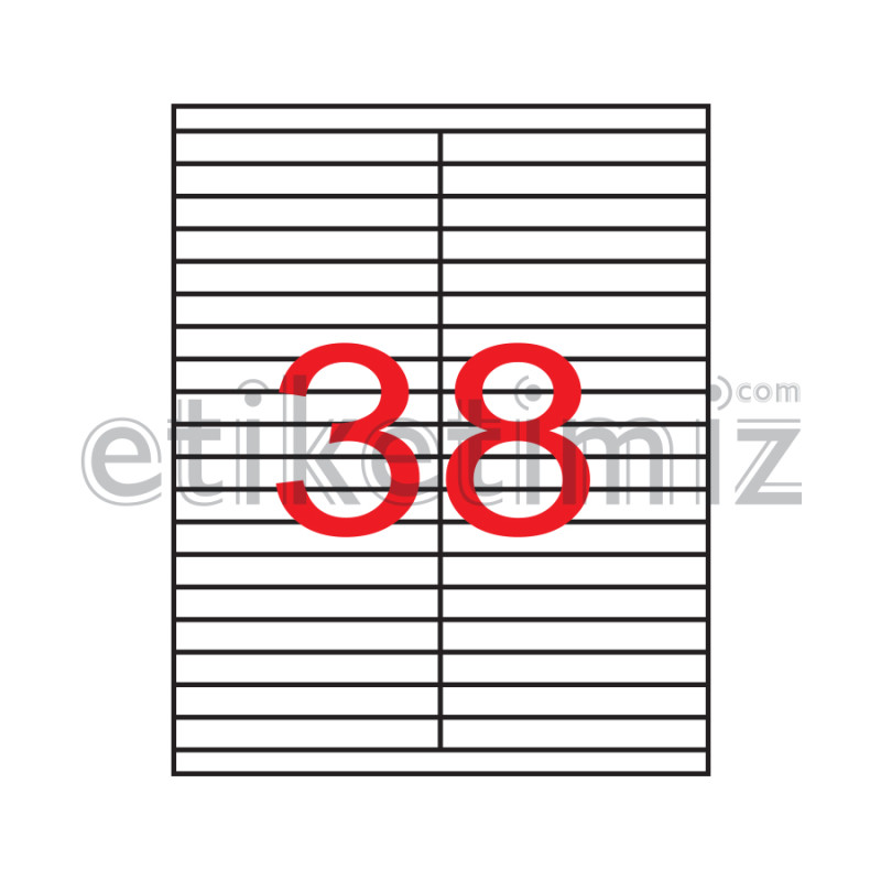 105x15 mm Şeffaf Lazer Etiket 105x15 mm Şeffaf Lazer Etiket