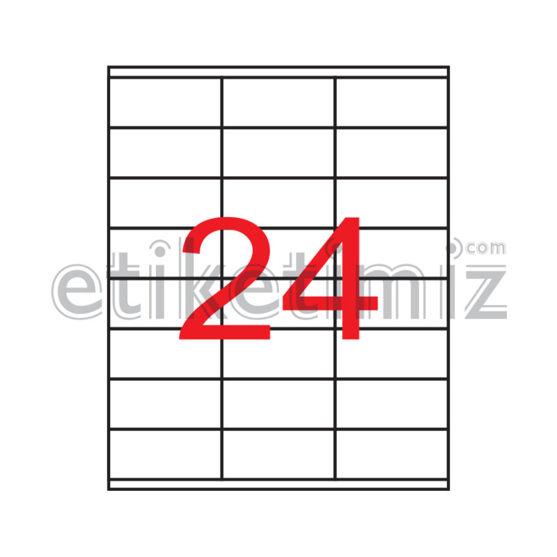 70x35 mm Şeffaf Lazer Etiket 70x35 mm Şeffaf Lazer Etiket
