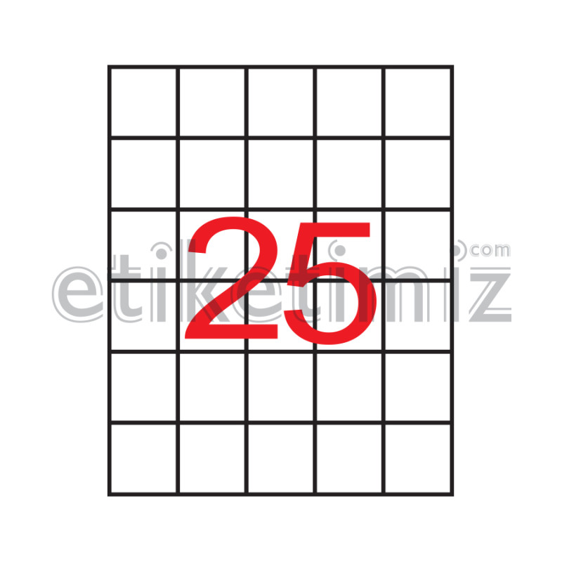 42x59 mm Şeffaf Lazer Etiket 42x59 mm Şeffaf Lazer Etiket