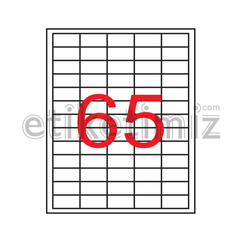 38x21 mm Şeffaf Lazer Etiket 38x21 mm Şeffaf Lazer Etiket