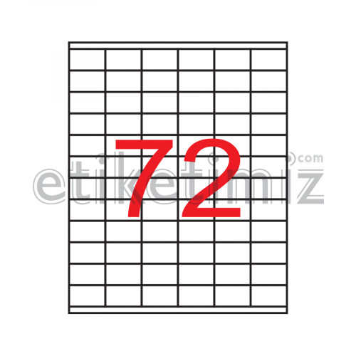 35x23 mm Şeffaf Lazer Etiket 35x23 mm Şeffaf Lazer Etiket