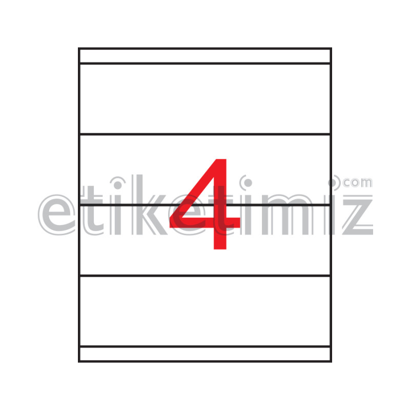210x70 mm Şeffaf Lazer Etiket 210x70 mm Şeffaf Lazer Etiket