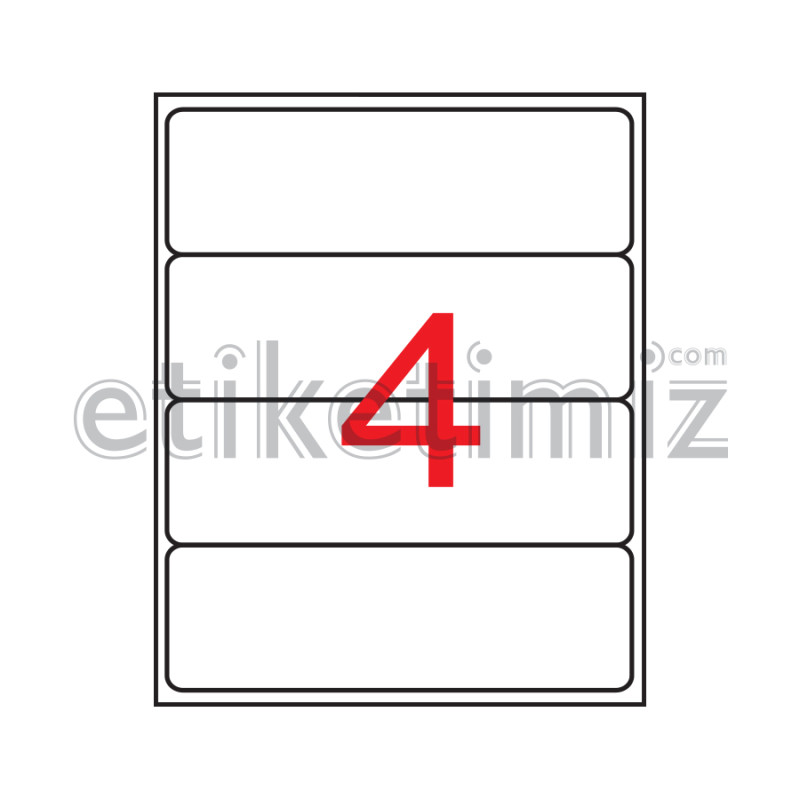 183x73 mm Şeffaf Lazer Etiket 183x73 mm Şeffaf Lazer Etiket