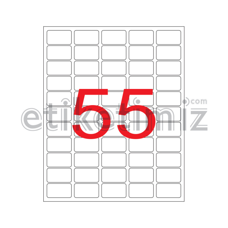37x24 mm Şeffaf Lazer Etiket 37x24 mm Şeffaf Lazer Etiket