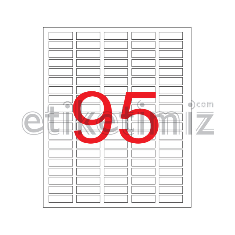 30x12 mm Şeffaf Lazer Etiket 30x12 mm Şeffaf Lazer Etiket