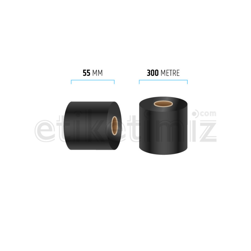 55 mm x 300 mt D110A Ribon 55 mm x 300 mt D110A Ribon