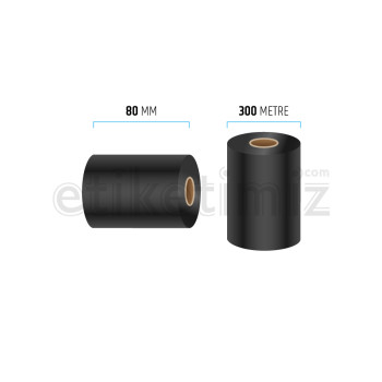 80 mm x 300 mt D110A Ribon 80 mm x 300 mt D110A Ribon