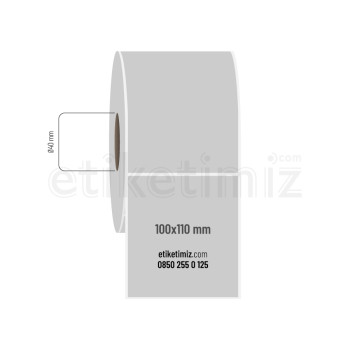 100x110 mm Silvermat Etiket 100x110 mm Silvermat Etiket