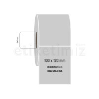 100x120 mm Silvermat Etiket