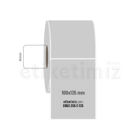 100x135 mm Silvermat Etiket