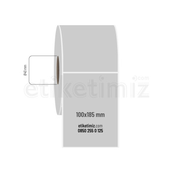 100x185 mm Silvermat Etiket 100x185 mm Silvermat Etiket