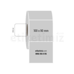 100x90 mm Silvermat Etiket