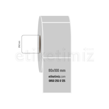 80x100 mm Silvermat Etiket 80x100 mm Silvermat Etiket