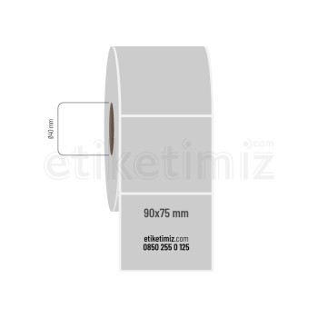 90x75 mm Silvermat Etiket 90x75 mm Silvermat Etiket
