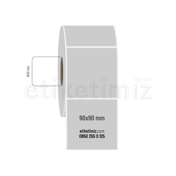 90x90 mm Silvermat Etiket 90x90 mm Silvermat Etiket