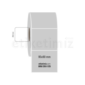 95x80 mm Silvermat Etiket 95x80 mm Silvermat Etiket