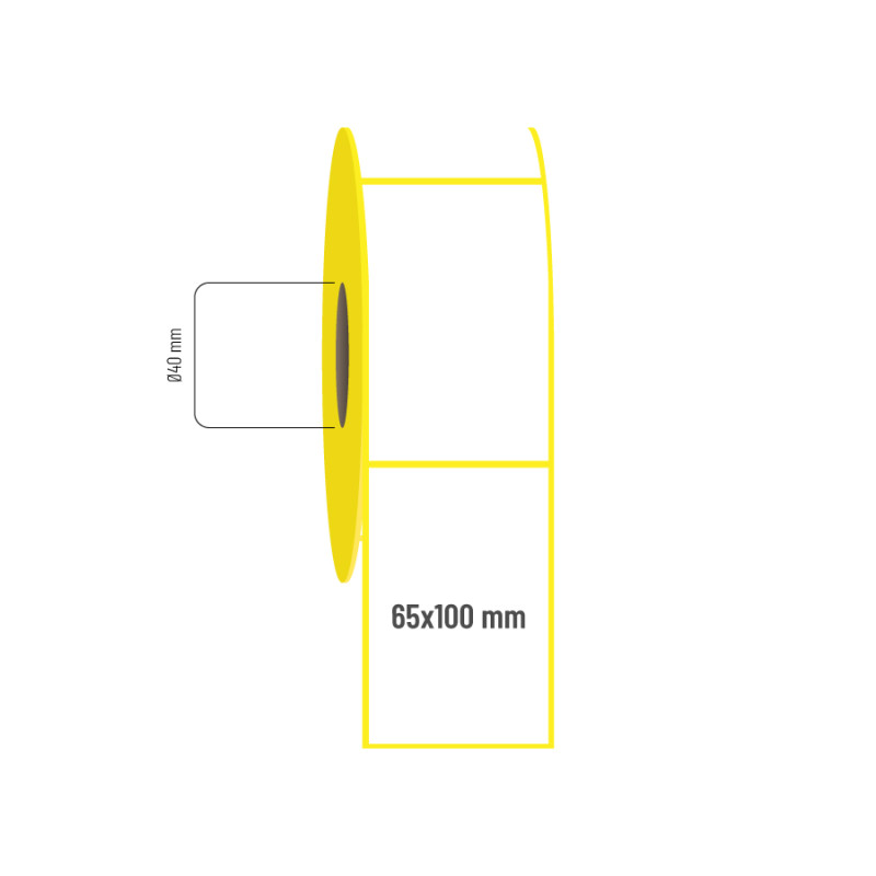 65x100 mm Termal Etiket