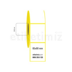 65x80 mm Termal Etiket