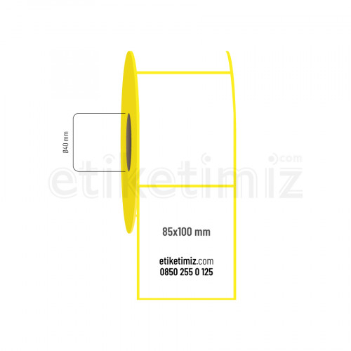 85x100 mm Termal Etiket 85x100 mm Termal Etiket