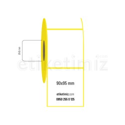 90x95 mm Termal Etiket